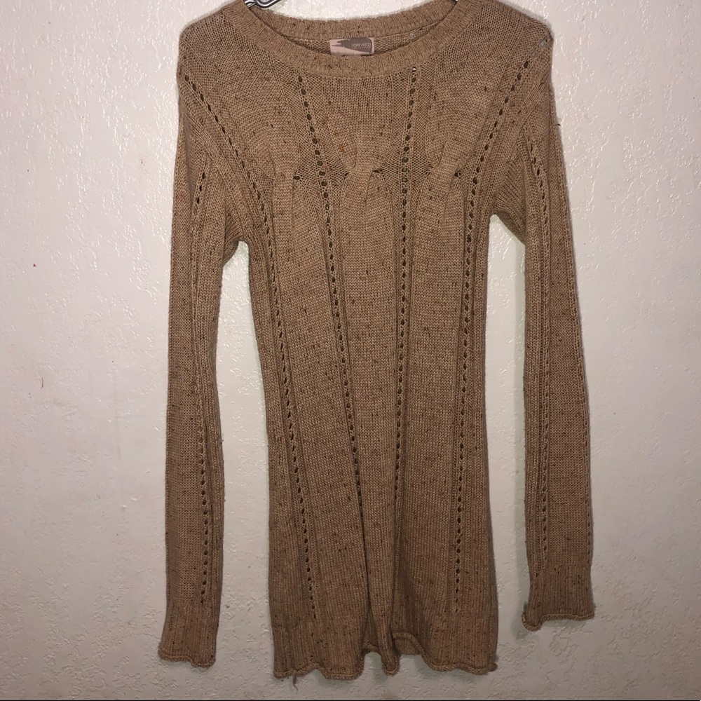 KNITTED LONG SLEEVE DRESS